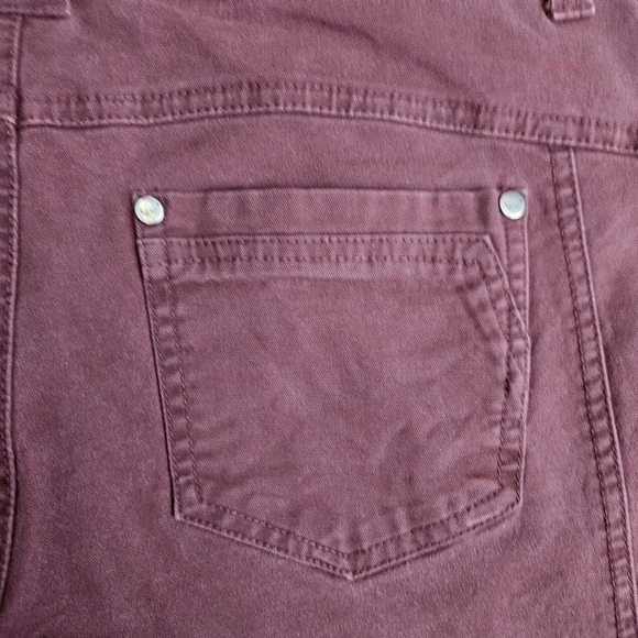 Kuhl Pants Womens Burgundy Brooke Skinny Stretch Maroon Sz 6 Gorpcore - Picture 7 of 13